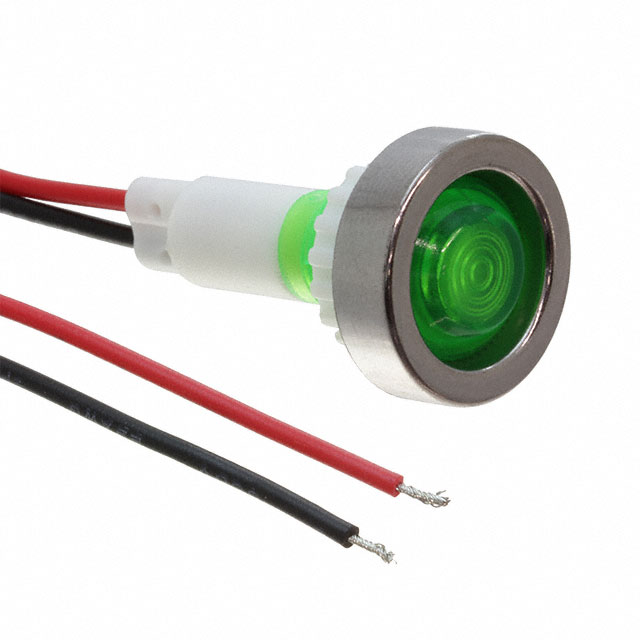 FL1P-10NW-1-G12V Mallory Sonalert Products Inc.  Luces piloto de los indicadores del panel